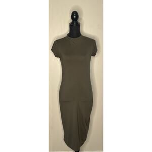 Love Chesley Women’s Green Shirt Dress Size Medium